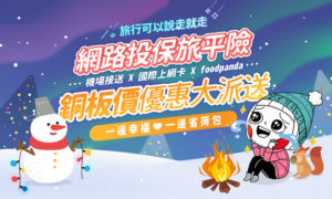 旅行萬歲,銅板優惠大派送~網路投保旅平險就是快,保障零時差!